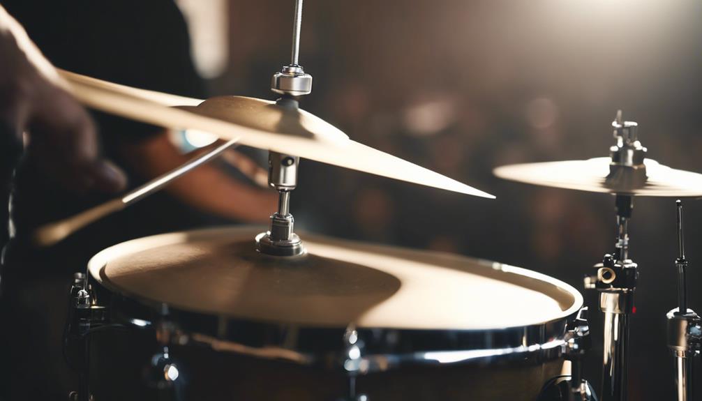 adjust hi hat cymbal height