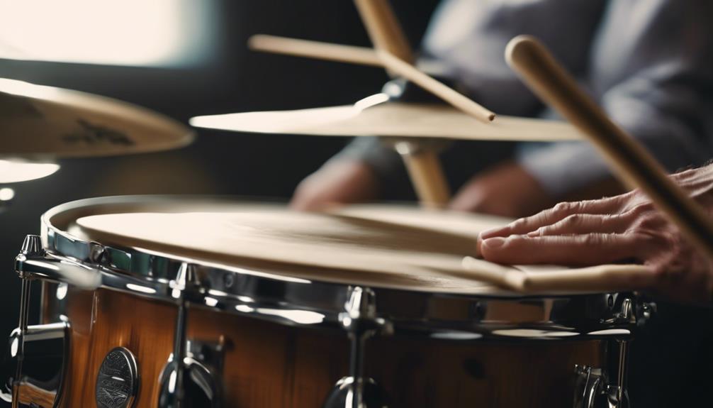 drumming technique with flair