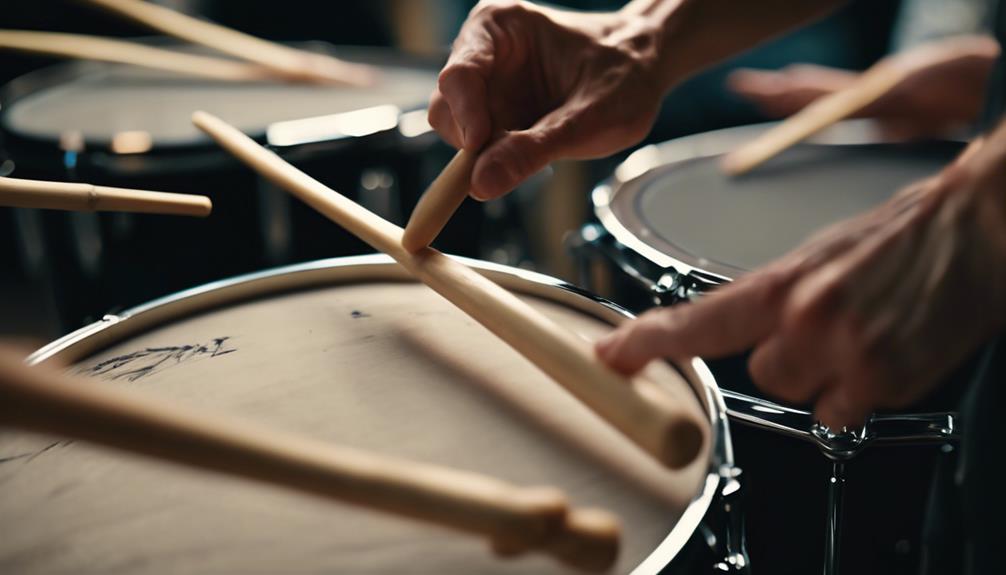 drumming with matched grip