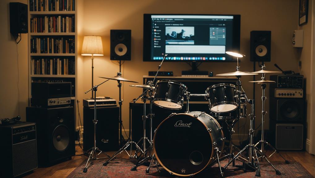 learn drums on own